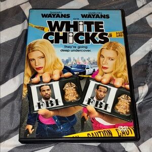 Columbia White Chicks DVD - Black and White Cover